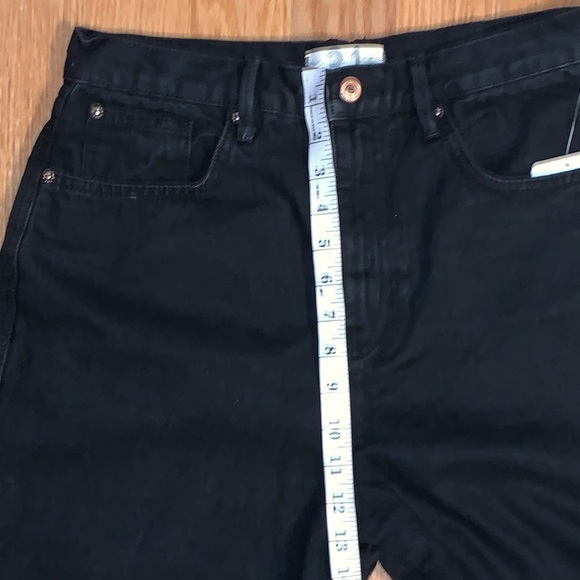 Free People We The Free Stove Pipe Jean in Black Out 31 - Picture 6 of 9